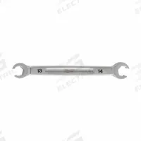MILWAUKEE Flare Nut Wrench: Chrome Vanadium Steel, Chrome, 13 mm_14 mm Head Size (MPN 45-96-8352). Key specifications — attr309723: No; attr309730: Chrome; attr309729: Chrome Vanadium Steel; attr324937: MILWAUKEE.