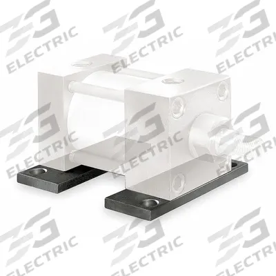 SPEEDAIRE Anodized Aluminum Side Lug Mounting Kit: Lug, Fits 1 1/2 in Bore Dia, Aluminum - Side Lug Mounting Hardware