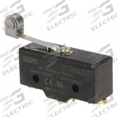 APPROVED VENDOR Snap Action Switch: Roller Lever Actuator, SPDT, Screw (MPN 5JEE7). Key specifications — AC Contact Rating: 15 A @ 480 V; Electrical Connection: Screw; Series: Microswitch; Brand: APPROVED VENDOR.
