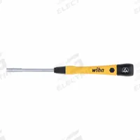 WIHA Nut Driver: Straight, Metric, Precision Nut Driver, 3 mm Hex Size, 60 mm Overall Lg, Tapered (MPN 27783). Key specifications — attr1214505: WIHA.