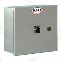 Motor Control Panel: 208/230/460V AC, 3 Ph, Steel, 9.9 A, 6 3/8 in x 12 3/8 in x 12 3/8 in (MPN 19-118). Key specifications — Housing Material: Steel; Brand: MARS; Product Type: Air Curtain Motor Control Panel; Compatible with Grainger Part Number: 32V309; NEMA Enclosure Type: NEMA 1; Nameplate Voltage: 208/230/460V AC.