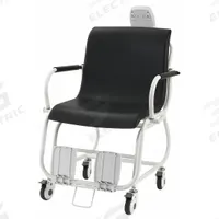 DORAN Chair Scale: Digital, kg/lb, 23 1/2 in Weighing Surface Wd, 15 in Weighing Surface Dp (MPN DS8150). Key specifications — attr1359978: DORAN; attr1359988: kg; attr1359990: UL 60601-1; attr1411948: Not IP Rated; attr1411950: Column-Mounted; attr1359996: AC Adapter; attr1411941: 0.2 lb/0.1 kg.