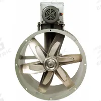 DAYTON Tubeaxial Fan: Clean Air, 54 in Blade, 43,815 cfm @ 0.000 in SP, 208-230/460V AC, 3 Phase (MPN 7AU07). Key specifications — Brand: DAYTON; Includes Drive Package: Yes; Spark Resistant Construction Type: B; Assembly: Unassembled; Nameplate Voltage: 208-230/460V AC; Mounting Orientation: Horizontal; Hazardous Location Specification: Not Rated; Motor Enclosure: Totally Enclosed Fan Cooled.