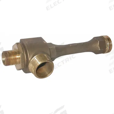 Dayton Maintenance-Free Jet Pump: Brass, Steam Operated, 1 Sizing Factor, 1 in MNPT - Steam-Operated Jet Eductor Pumps