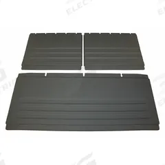 RUBBERMAID COMMERCIAL PRODUCTS Back Panel, Side Panel Kit: For 4MC26/4YX42/5M691/5M692 (MPN FG4093L1BLA). Key specifications — For Use With Grainger Item Number: 4MC26; For Use With Mfr. Model Number: FG409400GRAY; Fits Brand: Rubbermaid Commercial; Product Type: Back Panel, Side Panel Kit; Brand: RUBBERMAID COMMERCIAL PRODUCTS.
