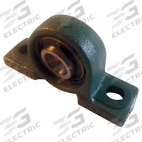 NTN Pillow Block Bearing: 1 11/16 in Bore, Cast Iron, Eccentric Collar, 2 1/16 in Shaft Ht, Open (MPN UELPL209-111D1W3). Key specifications — Brand: NTN; Maximum Speed: 3,500 RPM; Mounting Bolt Size: 1/2 in; System of Measurement: Inch.