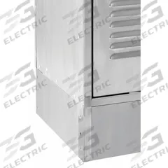 HALLOWELL Locker Side Base: 1/8 in x 18 in x 6 in, 1/8 in Footplate Wd, Side, 1 Bases/Pedestal (MPN KCSB18SS). Key specifications — attr65850: KCSB18SS; attr65853: HALLOWELL; attr114203: Unfinished; attr114204: Hardware; attr114205: Stainless Steel; attr114211: Base; attr114196: Silver; attr114193: Side.