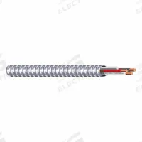 SOUTHWIRE Metal Clad Cable: 12 AWG, 3 Conductors, Copper, 1,000 ft, Aluminum, Std, THHN (MPN 55510402). Key specifications — Brand: SOUTHWIRE.