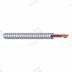 SOUTHWIRE Metal Clad Cable: 12 AWG, 3 Conductors, Copper, 1,000 ft, Aluminum, Std, THHN (MPN 55510402). Key specifications — Brand: SOUTHWIRE.