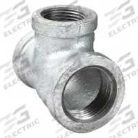 APPROVED VENDOR Metal Pipe Tee: Tee (run x run x branch), 300 psi @ 77°F, 1 in x 3/4 in x 3/4 in (MPN 510-544HP). Key specifications — Maximum Operating Pressure: 300 psi @ 77 °F.