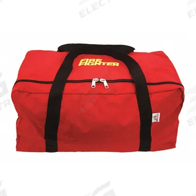 R&B FABRICATIONS Duffel Bag: Nylon, Red, 7,200 cu in Interior Volume, Zipper, 30 in Lg - Wildland Gear Duffle Bags