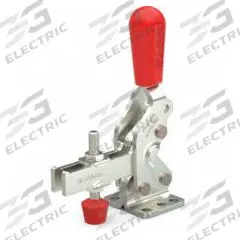DE-STA-CO Toggle Clamp: Std Vertical Handle, Flange Base Mounting, 600 lbf Holding Capacity - Max (MPN 2002-U). Key specifications — attr668198: DE-STA-CO; attr668630: Neoprene.