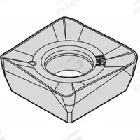 WIDIA Square Milling Insert: SNMT435AZR31, SNMT1205AZR31 (MPN 2013680)