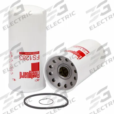 FLEETGUARD Fuel Filter: Cartridge, 11 in Overall Lg, 5 1/16 in Outside Dia - Can-Type Fuel/Water Separators