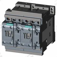 SIEMENS IEC Magnetic Contactor: Reversing, 3 Poles, 3NO Contacts, 25 A, 120V AC Coil (MPN 3RA23268XB301AK6). Key specifications — Brand: SIEMENS; Integrated Surge Suppression: No.