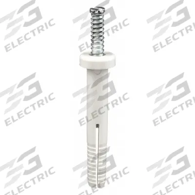APPROVED VENDOR Anchor Rivet: 1/4 in Dia, 1 1/2 in Overall Lg, Truss, Nylon, Plain, Plastic - Nylon Removable Nail Drive Anchors