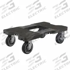 SNAP-LOC General Purpose Dolly: 1,500 lb, Black, 32 in L x 21 in W x 10 in H Deck, Textured (MPN SL1500D6B). Key specifications — Brand: SNAP-LOC; Color: Black; Caster/Wheel Configuration: (4) Swivel with Brake; Lip Type: Flush; With Tow Eye: No.