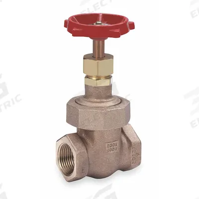 MILWAUKEE VALVE Gate Valve: 2 in, Bronze, Non-Rising, FNPT x FNPT - Non-Rising Stem Bronze General Purpose Gate Valves