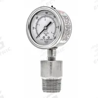 PIC GAUGES Vacuum Gauge with Diaphragm Seal: 0 psi to 60 psi, 301L/5JJJ, 2 1/2 in Dial, Glycerin (MPN 301L254D/5JJJA00). Key specifications — Brand: PIC GAUGES; Gauge Case Liquid: None; Seal Fill Liquid: Glycerin; Seal Lower Housing Material: 316 Stainless Steel; Accuracy: ±2-1-2%; Gauge Wetted Parts: Stainless Steel.