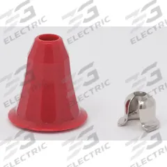 CREST HEALTHCARE SUPPLY Pendant and Sleeve: Compatible with Bead Chain/Pullcord Assemblies, Plastic (MPN 113667). Key specifications — Manufacturer Part Number: 113667; Color: Red; Brand: CREST HEALTHCARE SUPPLY; Call Station Type: Pendant and Sleeve; Material: Plastic; Compatible Product Type: Pullcord Assemblies; Part Type: Pull Cord Replacement Parts.