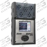 INDUSTRIAL SCIENTIFIC Multi-Gas Detector: IP64, INDUSTRIAL SCIENTIFIC MX6 iBrid, Alkaline, CO/H2S (MPN MX6-L123Q301). Key specifications — Gas Detected: Carbon Monoxide; Housing Color: Black; Battery Chemistry: Alkaline.