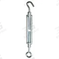 BIRD BARRIER Netting Turnbuckle: Netting Turnbuckle, Galvanized Steel, Silver, 1/2 in Dp, 10 PK (MPN nt-g200). Key specifications — Brand: BIRD BARRIER; Material: Galvanized Steel; Color: Silver.