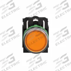 SCHNEIDER Flush Push Button: 22 mm Mounting Size, Non-Metallic, Momentary (MPN XB5AW35G5). Key specifications — Brand: SCHNEIDER; Action: Momentary; Series: XB5; Push Button Material Type: Non-Metallic.