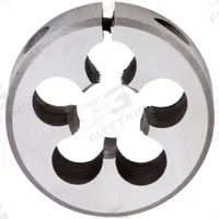 APPROVED VENDOR Round Threading Die: M24x1.5 Metric, 2 in OD, Adj, High Speed Steel (MPN 10T911)