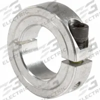 CLIMAX METAL PRODUCTS Shaft Collar: 1-Piece, Inch, Round, Clamp-On, 3/8 in Bore Dia, Aluminum, 6061 (MPN 1C-037-A). Key specifications — attr85402: CLIMAX METAL PRODUCTS; attr666006: Inch.