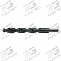 CLE-LINE Reduced Shank Drill Bit: 1/2", 135° Split Point, Black Oxide HSS (MPN C20638). Key specifications — attr1225567: 0.5000.