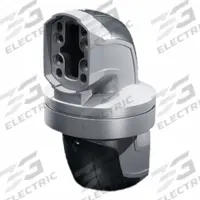 RITTAL Arm Coupling Between Tubing Sections: Intermediate Hinge, Aluminum/Plastic, 131 mm Overall Wd (MPN 6206620). Key specifications — Includes: Self-Tapping Screws; Material: Plastic; Product Type: Intermediate Hinge; Brand: RITTAL.