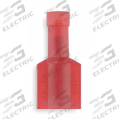 STA-KON Wire Disconnect: Male Tab, Red, Nylon, Full Coverage, 22 AWG – 18 AWG Wire Size (MPN 18RA-251T). Key specifications — Brand: STA-KON; Manufacturer Part Number: 18RA-251T.