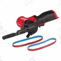 MILWAUKEE Cordless Band File: M12™ REDLITHIUM™, Bare Tool, 3/8 in Belt Wd, 13 in Belt Lg, 3,600 SFPM (MPN 2483-20). Key specifications — attr663644: Band File; attr663651: Cordless; attr663658: Bare Tool; attr663657: M12™ REDLITHIUM™; attr663654: Bare Tool; attr663661: M12 FUEL™; attr663663: MILWAUKEE.