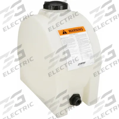 SNYDER INDUSTRIES Storage Tank: Single Wall, Horizontal, 30 gal, Closed Top, 1/4 in Wall Thick - Horizontal Liquid Storage Tanks