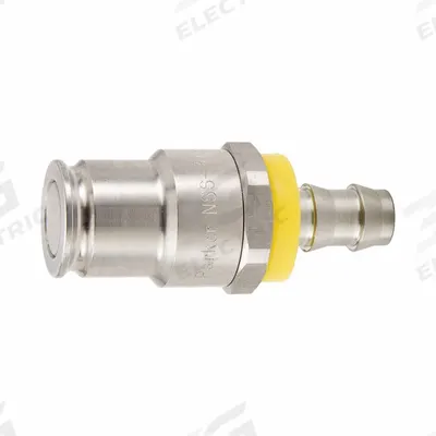 Parker Nose Piece Assembly Coupling: 3/8 in, Female Thread, Stainless Steel - NSS Series Hydraulic Quick-Connect Coupling Plugs