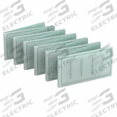GRAINGER Link Air Filter: 14 in x 4.19 in x 1 in, 4.19 in Section Wd, 12 Sections, 2 Ply, MERV 8 (MPN 54FE74). Key specifications — Performance Rating: MERV 8; Brand: GRAINGER; Media Material: Synthetic.