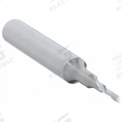 ONSRUD Solid Router Bit: Spiral O-Flute Upcut, 1/8" Cut Dia - Spiral O-Flute Router Bits for Acrylics