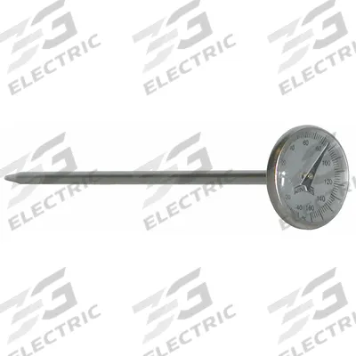 WINTERS Dial Pocket Thermometer: 50°F to 500°F /10°C to 260°C, +/- 1% Accuracy - General Purpose Dial Pocket Thermometers