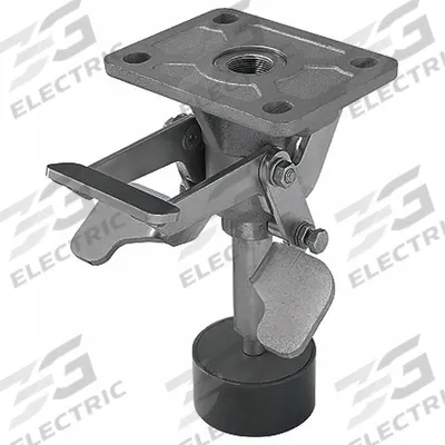 APPROVED VENDOR Floor Lock: For 6 19/64 in Wheel Dia, 6 57/64 in Floor Lock Retracted Ht - General Purpose Floor Locks