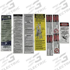 LOUISVILLE Label Kit: For 1CMT6/1CMT7/1CMT8/1CMT9/1CMU1/1CMU2/1CMU3/33J708/33J772 (MPN PK-FM1400HD). Key specifications — For Use With Grainger Item Number: 33J772; For Use With Mfr. Model Number: FM1404HD; Fits Brand: Louisville Ladder; Product Type: Label Kit; Brand: LOUISVILLE.