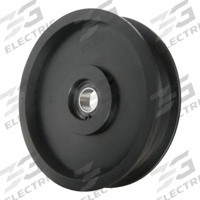USA INDUSTRIALS Flat Belt Idler Pulley: 11/16 in Bore, 5.5 in OD, Nylon - Flat Idler Pulleys without Flange