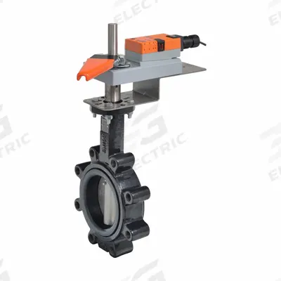 BELIMO Actuated Butterfly Valves: For Chilled/Hot Water upto 60% Glycol Media, Ductile Iron - Ductile Iron General-Service Electric Butterfly Valves