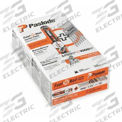 PASLODE Framing Nails: Framing Nails, Offset Round, Ring, 2 3/8 in Overall Lg, Steel - Collated Framing Nails