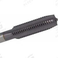 CLEVELAND Straight Flute Hand Tap: 5/8"-11 UNC, H3 / 2B, 4 Flute, Plug Chamfer (MPN C83896)