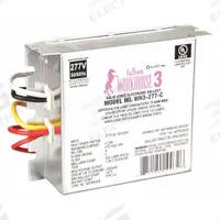 FULHAM Fluorescent Ballast: 277V AC, 1/2 Lamps Supported, 3 7/8 in Overall Lg, 2 1/2 in Overall Wd (MPN WH3-277-C). Key specifications — attr1125022: (1) F39T5; attr239899: FULHAM; attr1125144: 2.