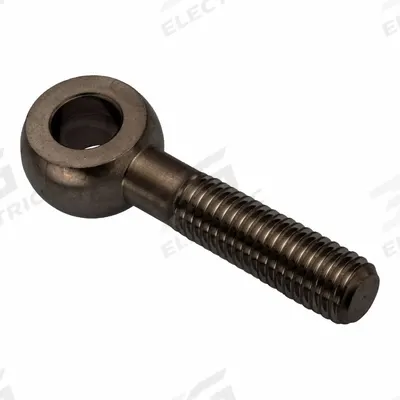 AMPG Fixed Rod End: Stainless Steel, Black Oxide, 80 mm Hole Center-to-End Lg - Stainless Steel Male Threaded Fixed Rod Ends