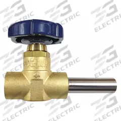 CASH VALVE Cryogenic Valve: Brass, 3/8 in x 3/8 in, NPT x NPT (MPN 20709). Key specifications — Brand: CASH VALVE.