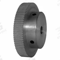DAYTON Timing Pulley: Modified Curvilinear, Fixed, For GT Timing Belt Section, For 6 mm Belt Wd (MPN 90-2P06M6A8). Key specifications — Brand: DAYTON; Finish: Clear Anodized; For Belt Series: Powerhouse®.