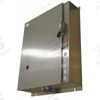 EATON NEMA Combination Starter: Fusible Disconnect, 3 Poles, NEMA Size 1, 120V AC, NEMA-Rated 1 (MPN ECN1634AAG-R63/EL30). Key specifications — Includes Pilot Light: No; Maximum Voltage Rating: 600V AC; Brand: EATON; Phase: Three; Coil Voltage: 110/120V AC; Control Transformer: No; For Fuse Class: Class R; Series: Freedom.