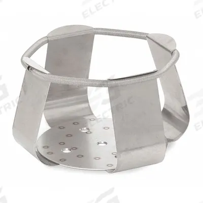 OHAUS Erlenmeyer Flask Clamp: Flask Clamp, Stainless Steel, Rubber Mat - Lab Shakers, Vortex Mixers, & Rockers Attachments